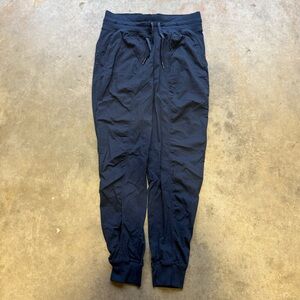 Lululemon License to Train Joggers pinstripe